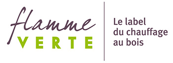Label du chauffage au bois : flamme verte