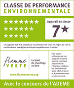 Étiquette classe de performance environnementale classe 7*