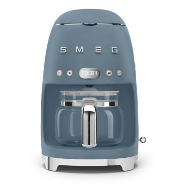Cafetière filtre 10 tasses programmable Bleu Orage - Années 50 - DCF02SBMEU