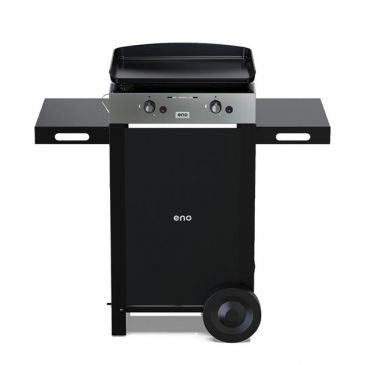 Combo Plancha gaz 50 cm 2 feux + Chariot - Initial 50 Inox - 55508385