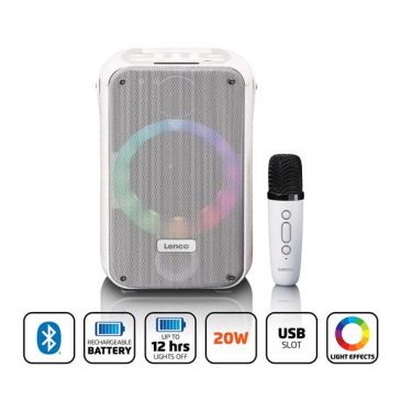 Enceinte Bluetooth Karaoké BTC-060WH