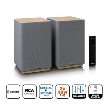 Paire d'enceintes Bluetooth SPB-241WDGY