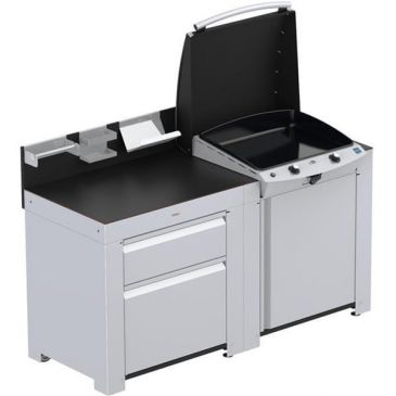 Modulo inox Base sans plateau - MOD0101