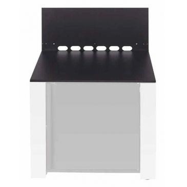PLATEAU NOIR INOX MODULO - MOD850285