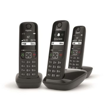 Téléphone résidentiel AS690TRIONOIR